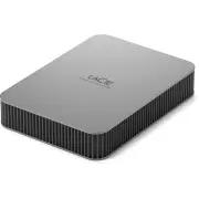 LaCie 5TB Mobile Drive v2 USB-C - Moon Silver