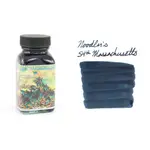 NOODLER'S INK 鯰魚鋼筆墨水54TH MASSACHUSETTS  3OZ 瓶裝 54麻洲 防水藍黑色