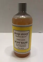 Deep Steep Bubble Bath Lemon Cream, 17 Ounce