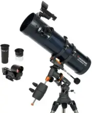 Celestron - AstroMaster 130EQ Newtonian Telescope - Fully-Coated Glass Optics