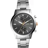 在飛比找遠傳friDay購物優惠-FOSSIL Townsman 城區計時手錶-灰x銀/44m