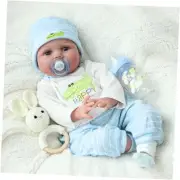 Lifelike Reborn Baby Dolls - 22 inch Realistic Baby Toddler Dolls Soft Cloth