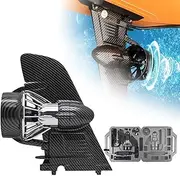 Electric Surfing Fin, 24V Thruster Electric Surfboard Fins Propeller, Portable Underwater Battery Electric Fin, Paddle Board Push Motor Fin with with Remote Control, Adjustable Speed