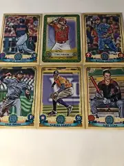 2019 Topps Gypsy Queen 5 card set + THUNDER Mike Trout Ramirez Franco Correa