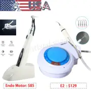 Dental Ultrasonic Piezo Scaler Unit fit Cavitron EMS / Wireless LED Endo Motor