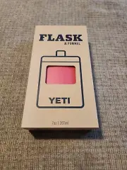 Yeti Flask Tropical Pink Limited Edition 7 Oz With Funnel