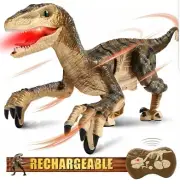 Hot Bee Remote Control Dinosaur Toys for Kids 5-7 8-12, Walking Robot Dinosaur