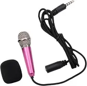 HAMPPLIES Portable Mini Wireless Speaker for Phone PC K Song Mic Compatible with Smartphones Laptops Tablets Dynamic Random Color