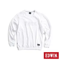 在飛比找momo購物網優惠-【EDWIN】男裝 EDGE 車縫 BOX LOGO厚長袖T