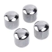 4Pcs Practical Metal Guitar Volume Knobs Electric Guitar Bass Control Knobs u
