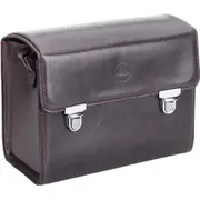 Leica System Case Leather Stone Grey - Small
