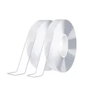Double Sided Tape Heavy Duty,Nano Double Sided Tape, 2 Rolls Total 6 Meters