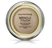 Max Factor Miracle Touch Skin Perfecting Foundation 45 Warm Almond