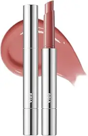BBIA Over Glaze Stick - Lip Plumping Gloss Melting Balm Lipstick, Intensive Volume Up, High Shine & Glossy, Ultra Watery Moisturizing & Volumizing, Glowy Texture, Korean Lip Makeup (04 FIG GLAZE)