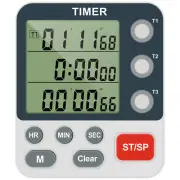 Digital Kitchen Food Cooking Timer Count Down Alarm Clock Stopwatch Magnetic]