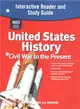 United States History Grade 8 ― Interactive Reader With Study Guide Civil War to the Present
