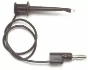 Pomona 3782-48-0 MINIGRABBER/Banana Plug (Black)