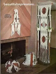 Plant Hanger Room Divider Pattern & More - Craft Book: #GM9 Macrame With Style