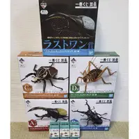 在飛比找蝦皮購物優惠-❤里昂玩具部❤一番賞 昆蟲 模型大全套 A賞+B賞+C賞+D