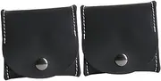 [Gatuida] 2pcs Fashionable Men Wallet Small Money Pouch Bag for Organizer Men Coin Bag Retro Coin Pocket Leather Money Bag