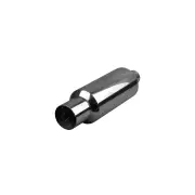 Redback Exhaust Cannon Straight Cut Tip - 178mm Round Inlet Diameter 75mm