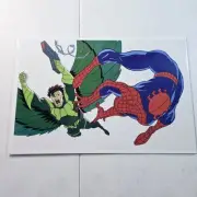 1994 "Spider-Man The Animated Series" Animation Cel (Spidey and Vulture)