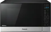 Panasonic 32L Inverter Sensor Microwave Black & Stainless Steel