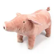 Cute Pink Pig Dog Chewy Toy