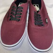 Vans Authentic Men's 7. 5 Woman 9 Port Royale/Black Skate Sneaker Shoes C1955