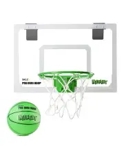 SKLZ Pro Mini 45.72cm Backboard Basketball Hoop with Glow in the Dark ball
