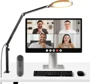 NEEWER Basics 18W 7" Desk Ring Light with Stand, Lighting for Video Conference