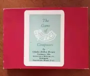 Vintage The Game Of Composers Cards 1970 Made & Designed Farmington Maine