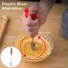 Electric Mixer Alternative Stainless Steel Blender Semi-automatic Whisk Set