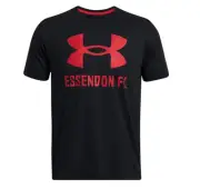 Essendon Bombers AFL UNDER ARMOUR Mens HB SS Tee | Black by Sporting House
