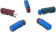 1:150 Scale Model Container Truck Lorry Vehicles Architecture Model