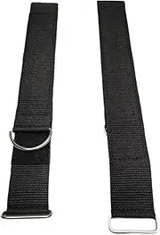 Generic 2X Rowing Machine Foot Straps Elliptical Machine Pedals Straps Men Women Exercise Bike Pedal Straps Fix Bands for Sports Home