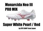 Mizuno MONARCIDA NEO III 3 PRO MIX White Pearl / Red P1GC2422 60 Soccer Cleats