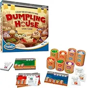 ThinkFun Dumpling House: The Stacking Game of Clearing Orders for Children Ages 8+