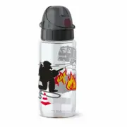 Emsa Drink2Go Tritan Drink Bottle Fireman Drink Bottle Drinking Bottle 0.5 L