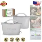 Reusable Silicone Baby Bottle Sterilizer Bags - Versatile & Travel-Friendly 2PC