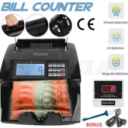 Bill Counter Money Cash Counter Machine Notes Counting Machine Automatic AU Plug