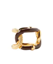 Weave a ring 17,19 Brown