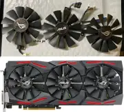 GPU Replacement cooler Fan For ASUS ROG STRIX GTX 1080ti 1080 1070ti 1060 RX 580