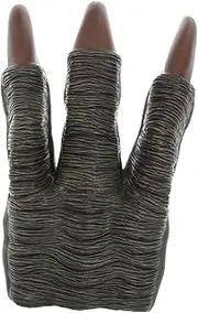 [WATIIFUFU] Dinosaur Claw Dinosaur Novelty Skeleton Costume Grease Monkey Puppet Paw Dinosaur Claws Inflatable The Costume Dinosaur Party Favors Dinosaur Finger Grey Plastic