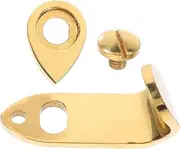 Kisangel 1 Set Portable Saxophone Thumb Rest Hook Support for Alto Saxophone Easy Installation Durable Replacement Enhances Playing Comfort present for Music Lovers
