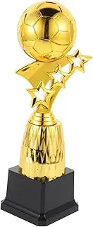 POPETPOP Football Trophy Award Soccer Trophy for Boy Girl Prize for School Sports and Tournaments Lightweight Design for Easy Handling for Recognizing