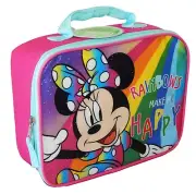 MINNIE MOUSE DISNEY JUNIOR BPA-Free Pink Insulated Lunch Tote Bag Box NWT $20