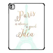 iPad Pro 13-inch (M4) iPad Impact Case I LOVE PARIS