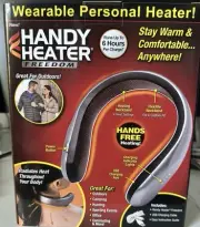 Handy Heater Rechargeable Wearable Neckband Neck. FREE SHIPPING.