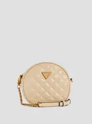 GUESS Women's Beige Giully Circle Bag